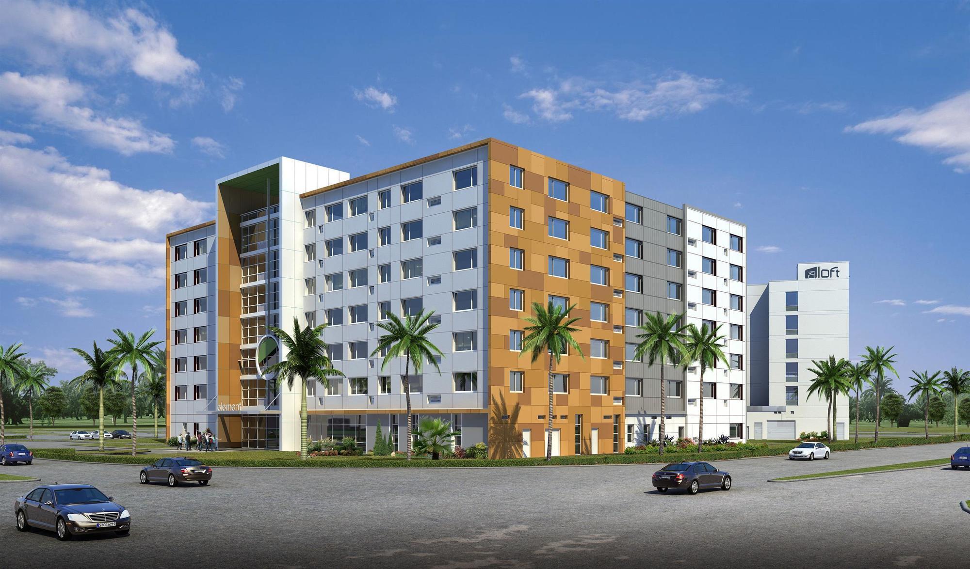 Element Miami Doral Hotel Sweetwater Exterior foto