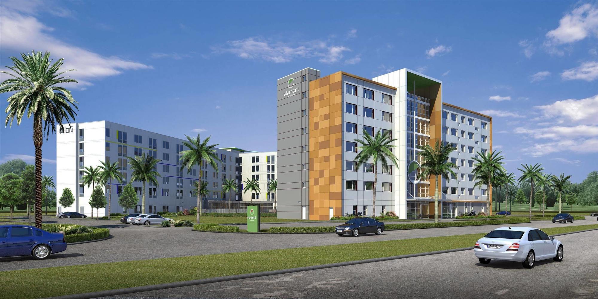 Element Miami Doral Hotel Sweetwater Exterior foto